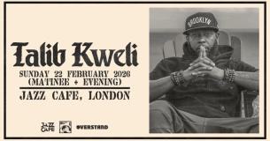 Talib Kweli Evening at Jazz Cafe on Sunday 22nd February 2026