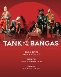 Tank and the Bangas at Islington Assembly Hall on Tuesday 30th August 2022