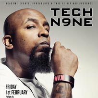 Tech N9ne at Islington Academy on Friday 1st February 2019