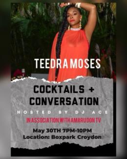 Teedra Moses at Boxpark Croydon on Monday 30th May 2022
