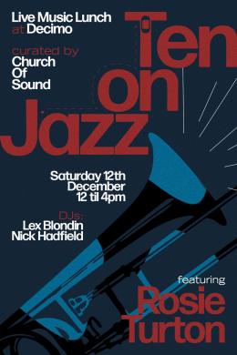 Ten on Jazz: Rosie Turton at The Standard on Saturday 12th December 2020