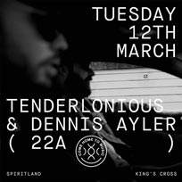 Tenderlonious at Spiritland on Tuesday 12th March 2019