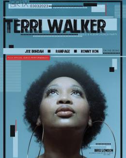 Terri Walker  at BRIX LDN on Friday 3rd March 2023