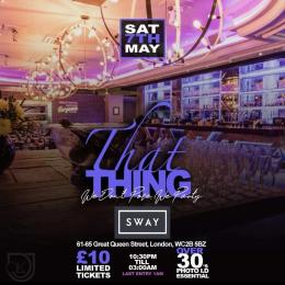 That Thing at Sway on Saturday 7th May 2022