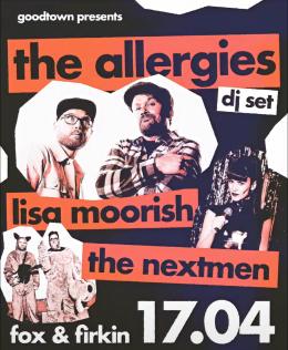 The Allergies (DJ SET) at Fox & Firkin on Friday 17th April 2026