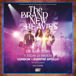 The Brand New Heavies at Wembley Stadium on Tuesday 24th March 2026