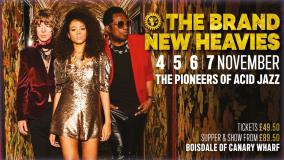 The Brand New Heavies at The Boisdale Club Canary Wharf on Wednesday 4th November 2020