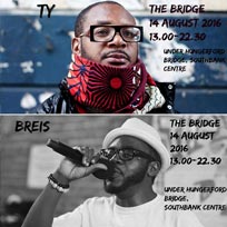 The Bridge at Southbank Centre on Sunday 14th August 2016