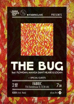 The Bug at Fabric on Wednesday 2nd November 2022