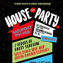 TDO House Party at Paradise by way of Kensal Green on Saturday 9th February 2019