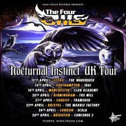 The Four Owls at Scala on Tuesday 26th April 2022