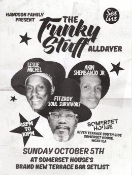 The Funky Stuff Alldayer at Somerset House on Sunday 5th October 2025