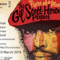 The Gil Scott Heron Project at The Roundhouse on Sunday 13th March 2016