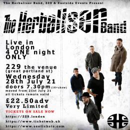 The Herbaliser Band at 229 The Venue on Wednesday 28th July 2021