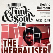 The Herbaliser at Electric Ballroom on Friday 23rd October 2015