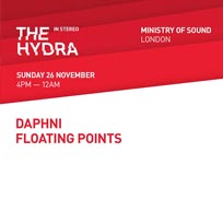 The Hydra at Ministry of Sound on Sunday 26th November 2017