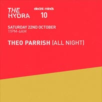 Theo Parrish at Studio Spaces on Saturday 22nd October 2016