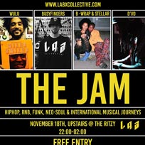 The Jam at The Ritzy on Friday 18th November 2016