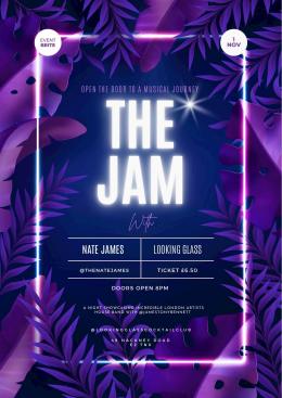 The Jam With Nate James at Looking Glass Cocktail Club on Tuesday 1st November 2022