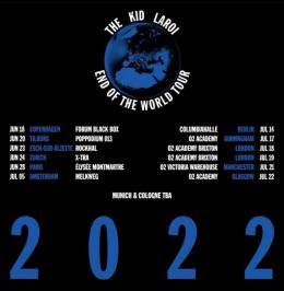 The Kid Laroi at Brixton Academy on Monday 18th July 2022