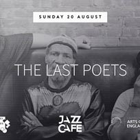 The Last Poets at Jazz Cafe on Sunday 20th August 2017