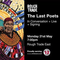 The Last Poets at Rough Trade East on Monday 21st May 2018