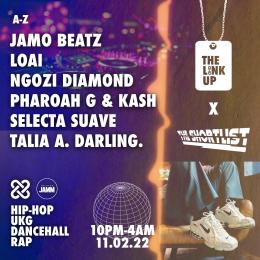 The Link-Up x The Shortlist at Brixton Jamm on Friday 11th February 2022