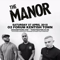 The Manor at The Forum on Saturday 7th April 2018