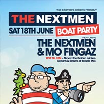 The Nextmen Boat Party at Golden Jubilee on Saturday 18th June 2016