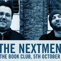 The Nextmen at Book Club on Saturday 5th October 2019