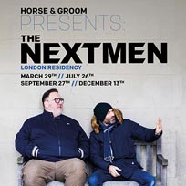 The Nextmen at Horse & Groom on Friday 29th March 2019