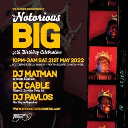 The Notorious BIG 50th Birthday Celebration at Gigi's Hoxton on Saturday 21st May 2022