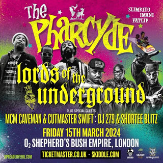 The Pharcyde + Lords of the Underground at Shepherd's Bush Empire on Friday 15th March 2024