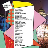 The Roots at Somerset House on Thursday 12th July 2018