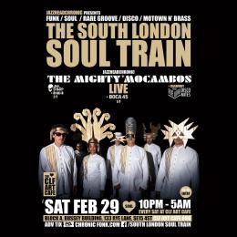 The South London Soul Train at Bussey Building on Saturday 29th February 2020