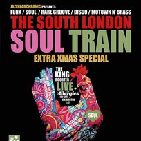 The South London Soul Train at Bussey Building on Saturday 22nd December 2018
