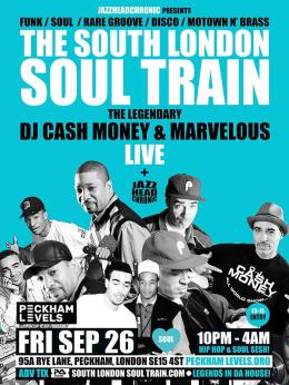 The South London Soul Train at Peckham Levels on Friday 26th September 2025