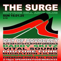 The Surge at Notting Hill Arts Club on Sunday 19th January 2025