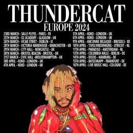 Thundercat at The o2 on Wednesday 3rd April 2024