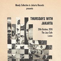 Thursdays with Jakarta at Jazz Cafe on Thursday 20th October 2016