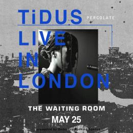 TiDUS at The Waiting Room on Saturday 25th May 2024