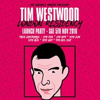 Tim Westwood at Hoxton Square Bar & Kitchen on Saturday 5th November 2016