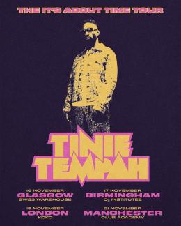 Tinie Tempah at KOKO on Tuesday 18th November 2025
