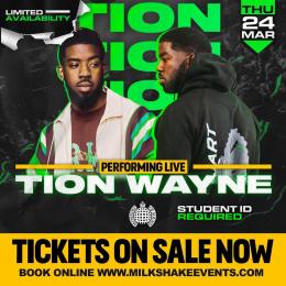 Tion Wayne at Ministry of Sound on Thursday 24th March 2022