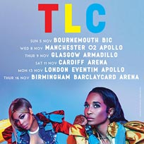 TLC at Hammersmith Apollo on Monday 13th November 2017