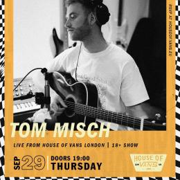 Tom Misch at House of Vans on Thursday 29th September 2022