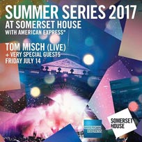 Tom Misch at Somerset House on Friday 14th July 2017