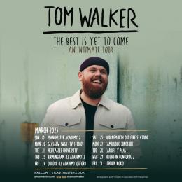 Tom Walker at The Roundhouse on Friday 31st March 2023