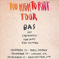 Too High To Riot Tour at Islington Academy on Monday 14th November 2016