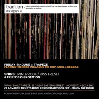 Tradition at Trapeze on Friday 17th June 2016